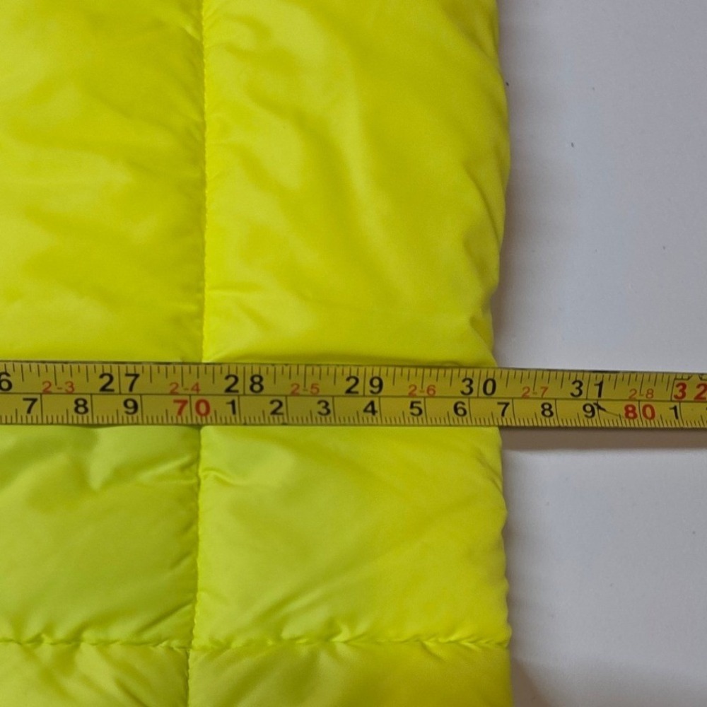 Torrid Womens 1X Lightweight Bright Yellow Hooded Full Zip Puffer Vest - Picture 7 of 11